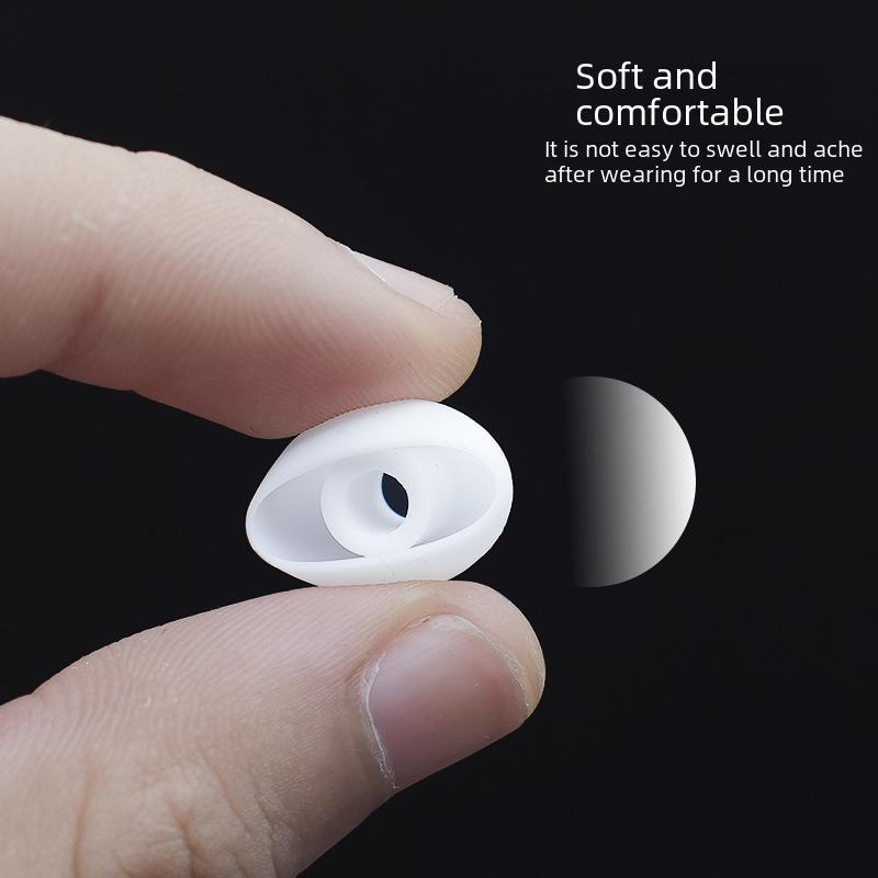 Puntali in silicone monocolore da 4,5 mm per auricolari in-ear