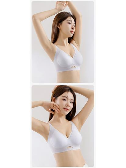 Ultra-Thin Seamless Wireless Bra - Soft, Breathable, and Comfortable