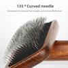 Dog Comb Pet Hair Remover Wooden Dogs Brush Massage Cat Brush Dog Grooming Combs for Dog Long Hair Cleaning Pet Supplies