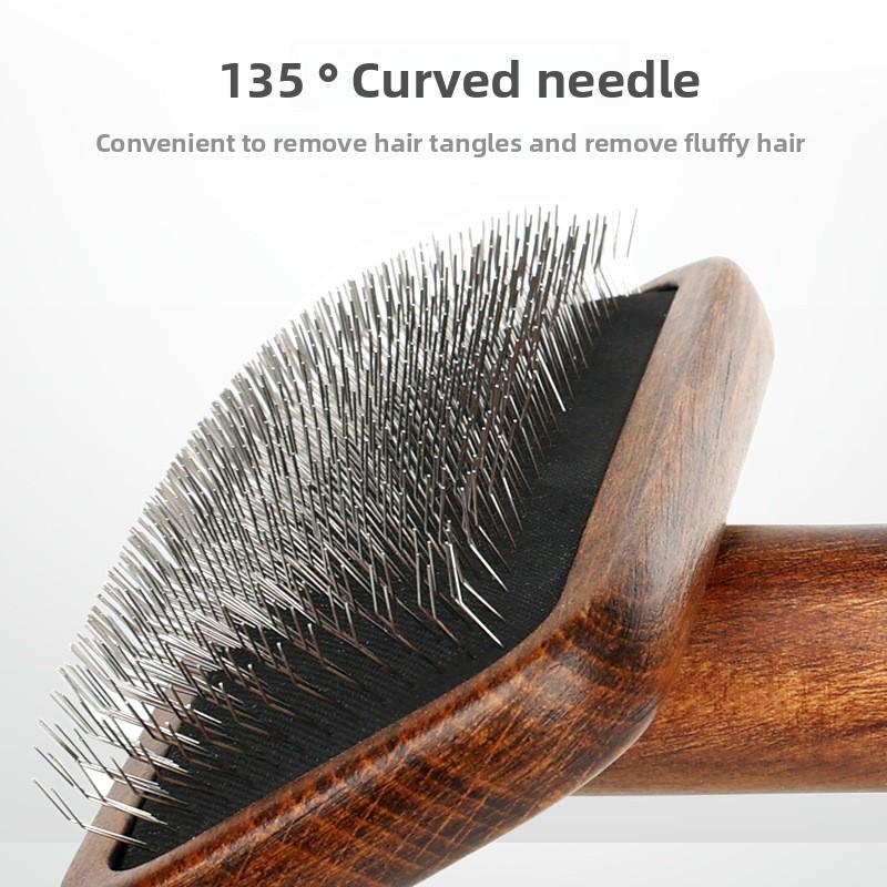 Dog Comb Pet Hair Remover Wooden Dogs Brush Massage Cat Brush Dog Grooming Combs for Dog Long Hair Cleaning Pet Supplies