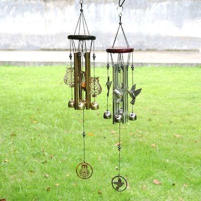 Large Wind Chimes Bells Copper Tubes Wind Chimes Door Hanging Ornament Home Decoration Outdoor Yard Garden Home Decor