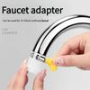 Universally Kitchen Faucet Adapters Quick Install Design 360 Degree Rotations Plastic Water Saving Connectors For Multiple Fixtures