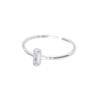 Trendy Geometric Lines Adjustable Women's Open Ring