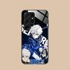 Blue Lock Nagi Seishiro Phone Case for Samsung Galaxy S26 S25 S24 S23 S22 S21 S20 Note20 Plus FE Ultra Glass Colorful Cover