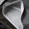 AVIREX Loose Fit Sweat Military Knit Cap Hat for Men Waffle Knit Watch Cap Free - (JP, Alphabet, Size, Gray)