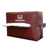Car Tissue Box Leather Tissue Holder SunVisor Seat Back For Honda Civic FIT Accord Prelude CRV 5th City CRZ CRX Jazz HRV Pilot OM4