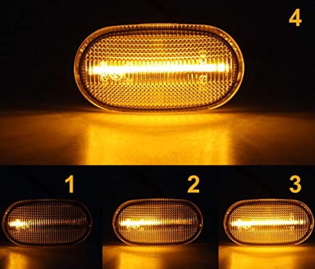 Jimny JB64W JB74W LED Flowing Turn Sequential Turn Side Smoked Lens Signals, Signals, Markers,