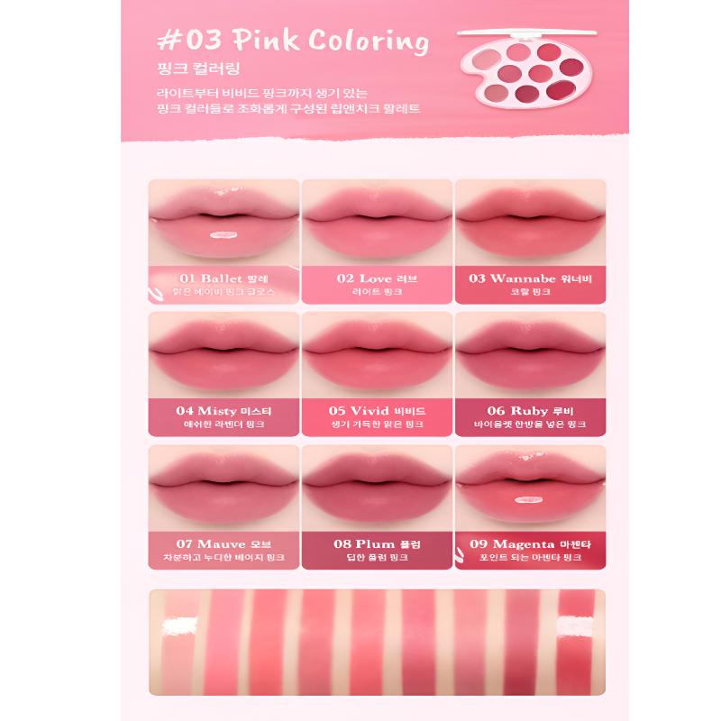 DASIQUE Mood Painting Lip & Cheek Palette