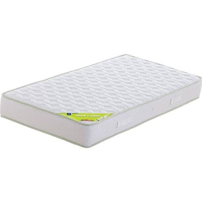 Nightgood Matelas 90x190 Densité 35 Kg - 21 Cm - TRES FERME