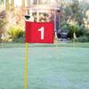 Driving Range Putting Green Flags 420D Nylon Numbered Golf Flag Golf Course Flags  Indoor Outdoor