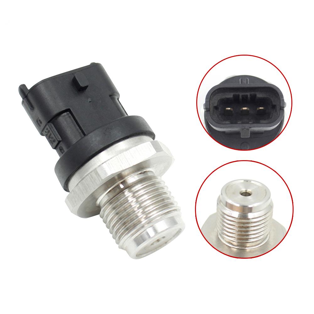 Fuel Rail Pressure Sensor For Dodge Ram 2500 3500 Diesel 5.9L 0281006325