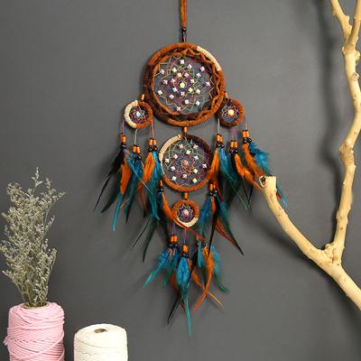Handmade Retro Feather Dream Catcher Wall Hanging Decorations Dream Catchers Bohe Wall Hanging For Home Bedroom Living Room Decor