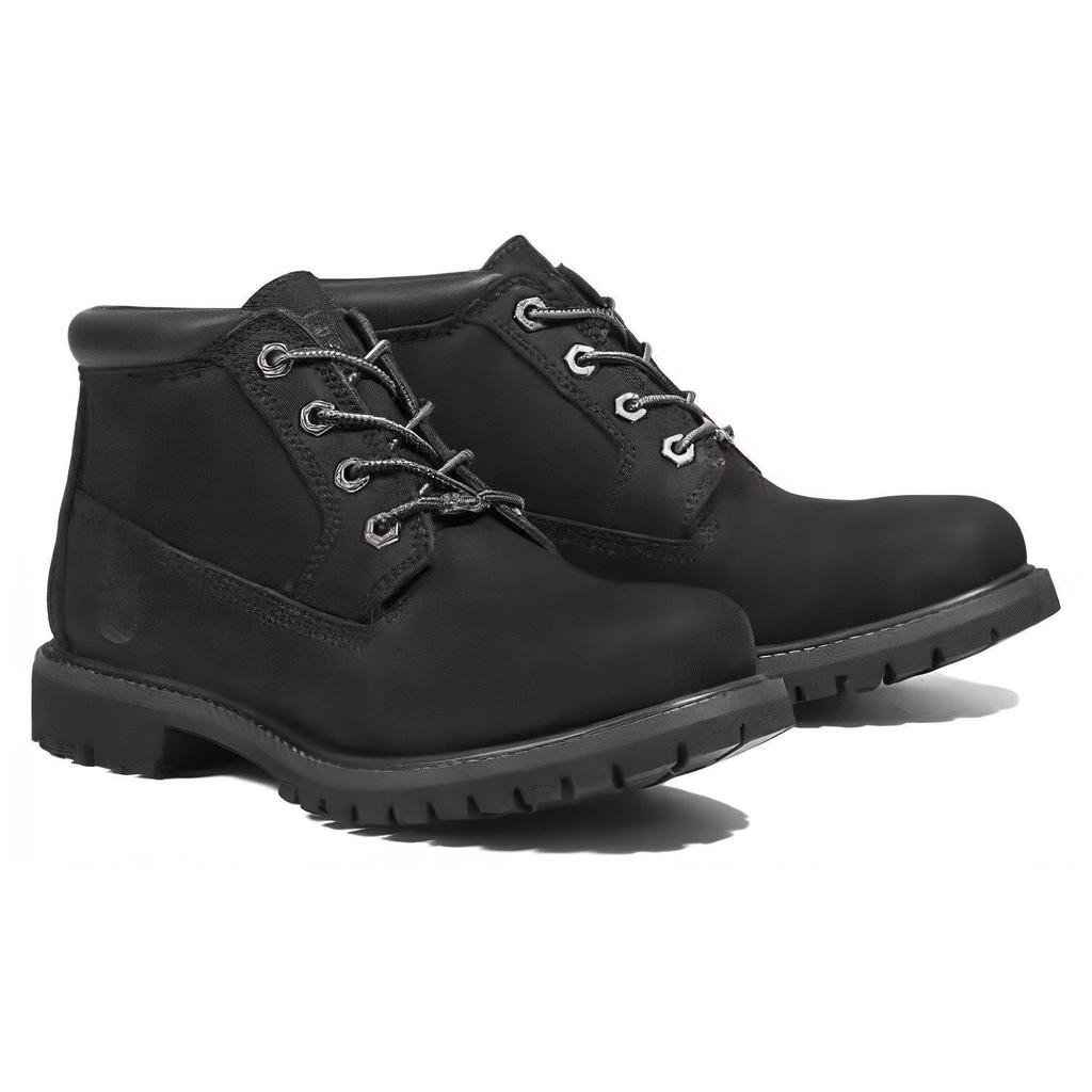 Timberland Nellie Waterproof Chukka Boot 'Black Nubuck' Women's TB023398-001