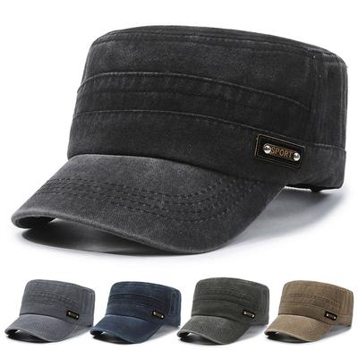 Schiebermütze Herren Militärmütze Frühling Sommer Outdoor-Kappe Sonnenhut