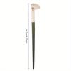1pc Professional Angled Contour Brush - Precise Nose Sculpting, Highlighting & Blending Brush for Makeup, Powder, Concealer