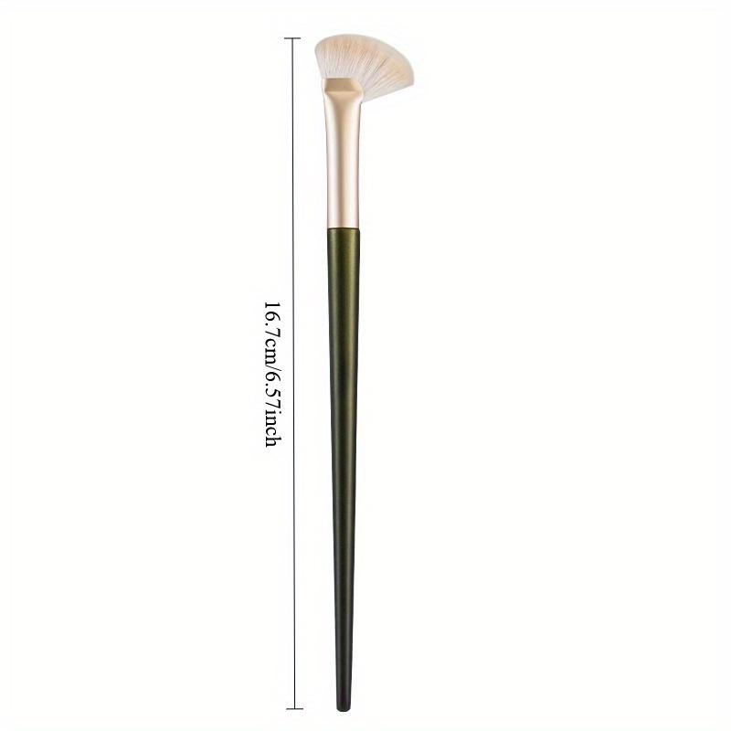 1pc Professional Angled Contour Brush - Precise Nose Sculpting, Highlighting & Blending Brush for Makeup, Powder, Concealer