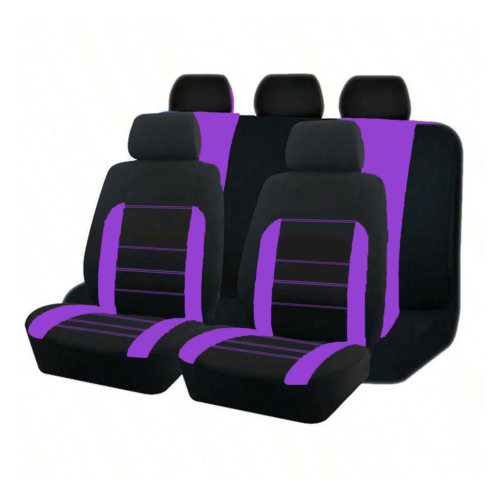 New High Quality Fashion Universal Full Set Car Seat Covers Auto Seat Decoration Rear Front Auto Seat Cover Car Protector Case Cover