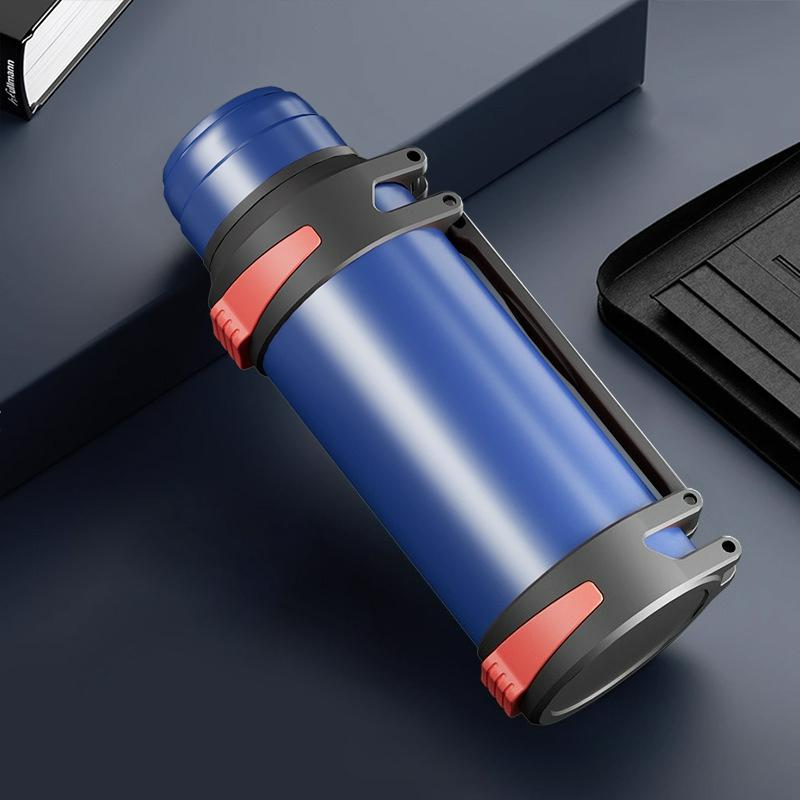 Large-capacity Thermos Pot 304 Stainless Steel Portable Outdoor Travel Pot Male Car Thermos Kettle Household Thermos Cup