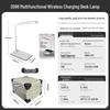 15W Desk Lamp with Eye Protection & Wireless Fast Charging - Certified Study Light