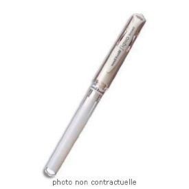 ROLLER GEL INK BROAD WHITE 1MM White