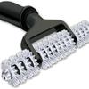 Solid Metal Wheel Carpet Seam Roller Serrated Toothed Roller  DIY Home Carpet Laying