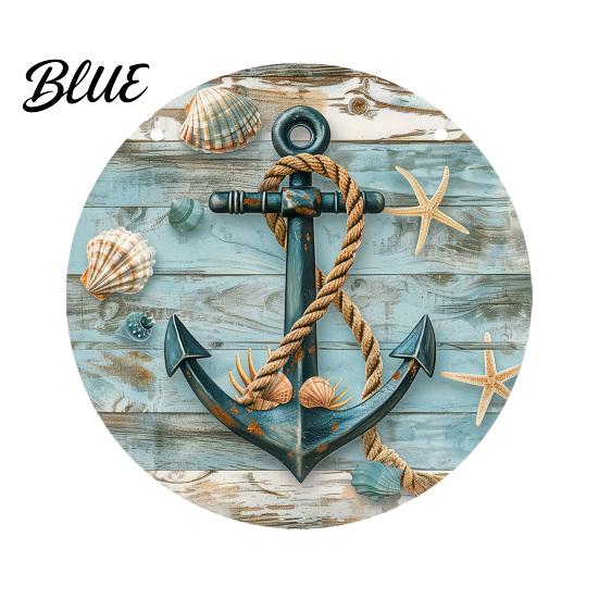 Nautical Wall Art Decorative Hanging Sign Lightweight Wooden Sign with Marine Elements