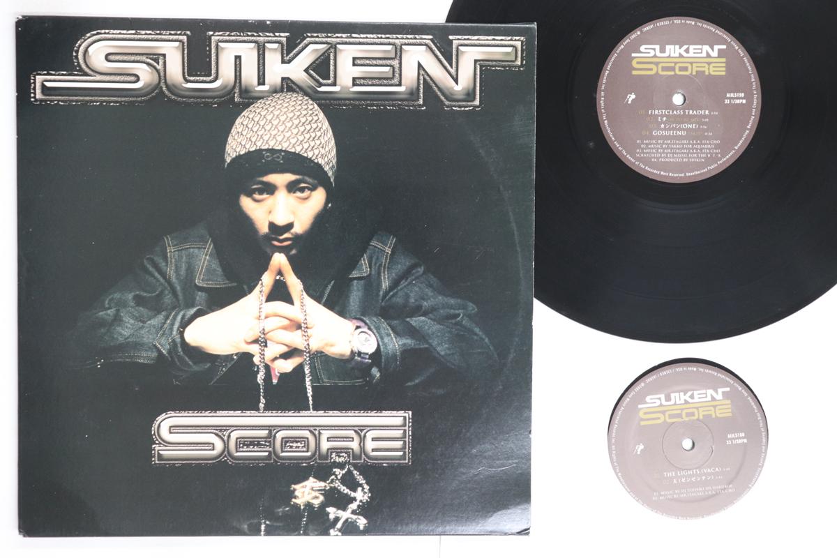 

LP Record SUIKEN Score AIJL515960 SONY 2002 Japan Japanese PopRock Used