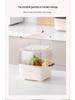 Buckle Draining Basket: Double Layer Food-Grade Basin for Washing Fruits, Vegetables, and Rice