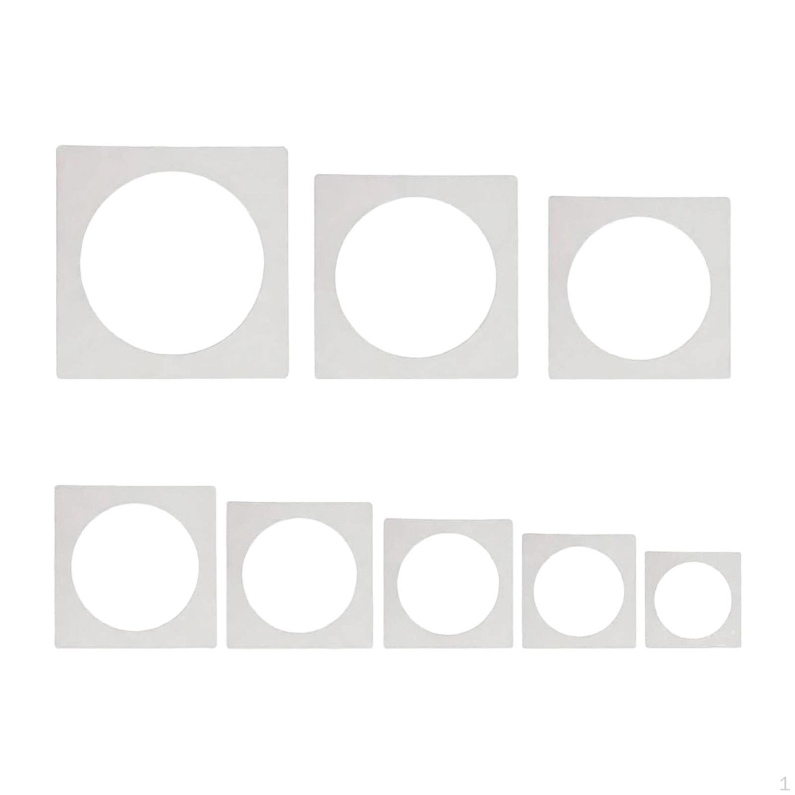 

Reusable And Easytouse Stencils for Painting on Wood: Small Geometric Patterns DIY Projects Round