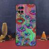 Eye Illustration Case For Oppo A94 A74 A54 A15 A17 A57 A6 A5 Pro A16 A76 A96 A40 A60 A80 A18 A38 A58 A78 A98