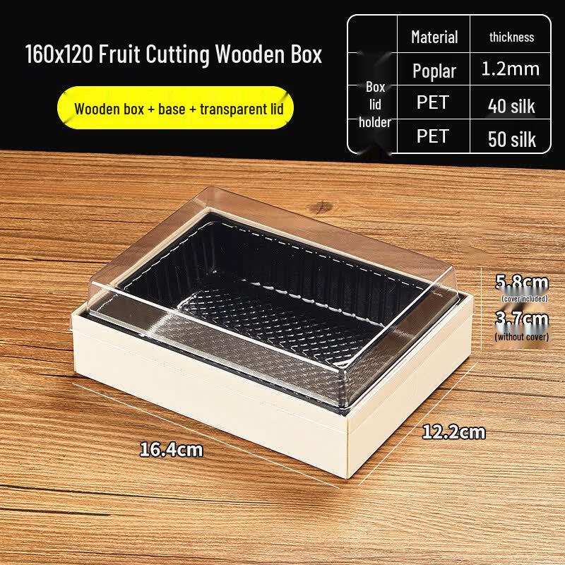 Gourmet Four-Compartment Disposable Food Boxes