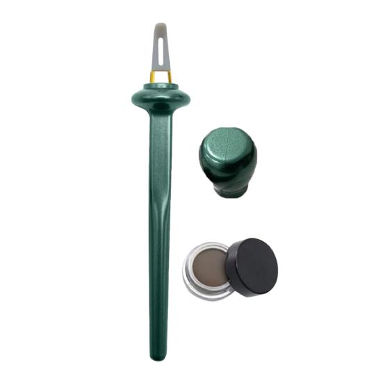 Silicone Eyeliner Kit with Waterproof Liquid Liners Gel Eyeliner Brush Reusable Winged Tightlining Tool for Beginners