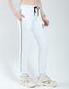 ROCK.IT From House of Monte Carlo Women's Solid Regular Fit Lower Track Pants White
