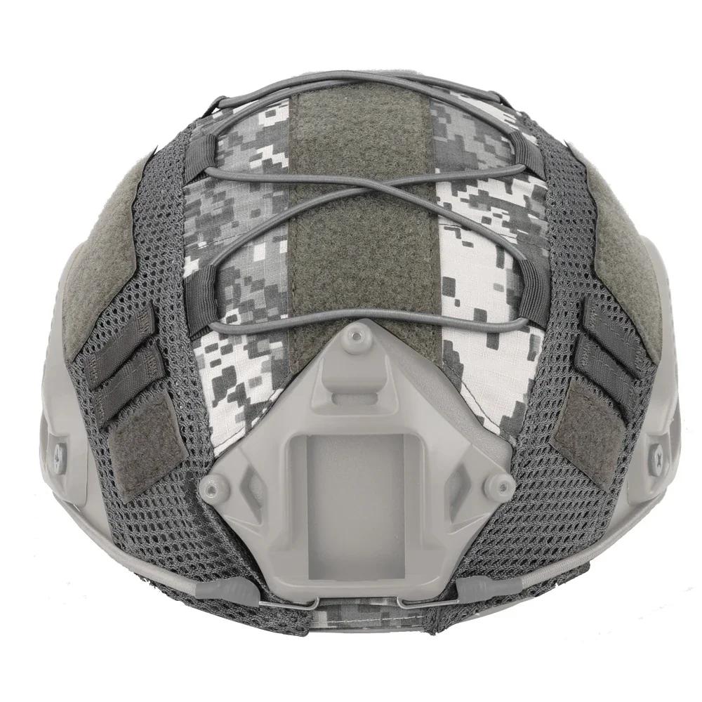Sport Helmet Cover Hunting Shooting Airsoft Helmet Cover Mesh Paintball Helmet Cover for Ops-Core PJ/BJ/MH Fast Helmet Cover