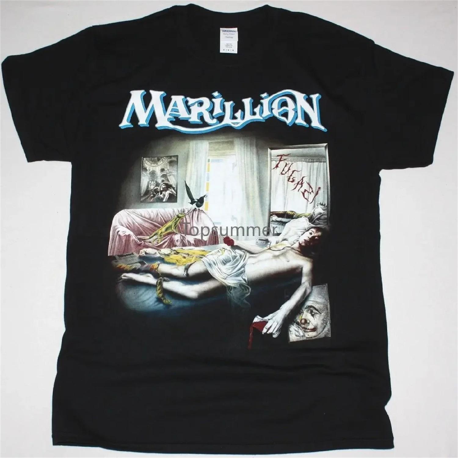 Marillion Fugazi Progressive Rock Fish Big Big Train Genesis New Black T-Shirt Selling XXXXXL разноцветный