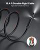 VEVOR Triple Lens Endoscope with Light, 5" HD IPS Screen Industrial Borescope Camera, 1280 X 720 Lens, 8 + 2 LEDs, 8X Zoom