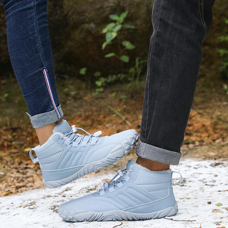 Cizme ocazionale pentru bărbați și femei Cizme de iarnă din catifea pentru pescuit din bumbac, pereche, în aer liber, impermeabile, respirabile.