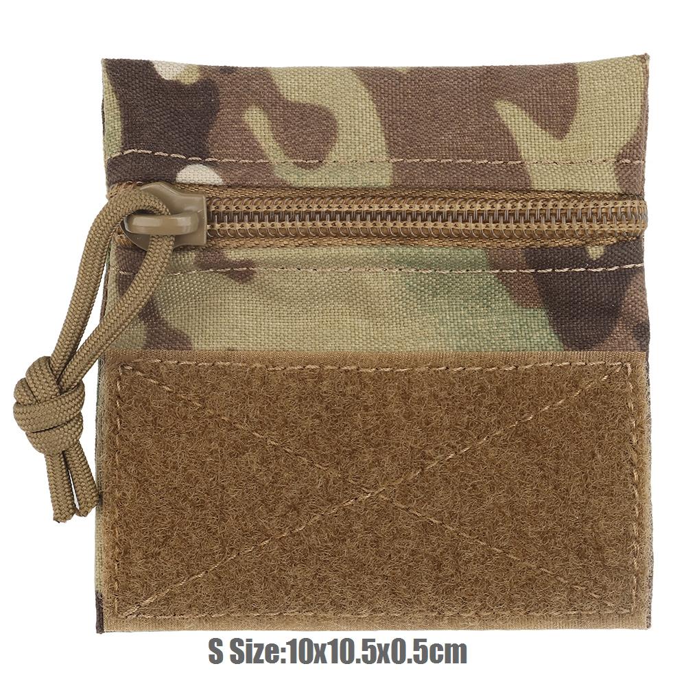 Vest Pouch Tactical Patch Pouch Candy Bags for Mk3 Mk4 Chest Rig Vest Attached Hanging Storage Bag