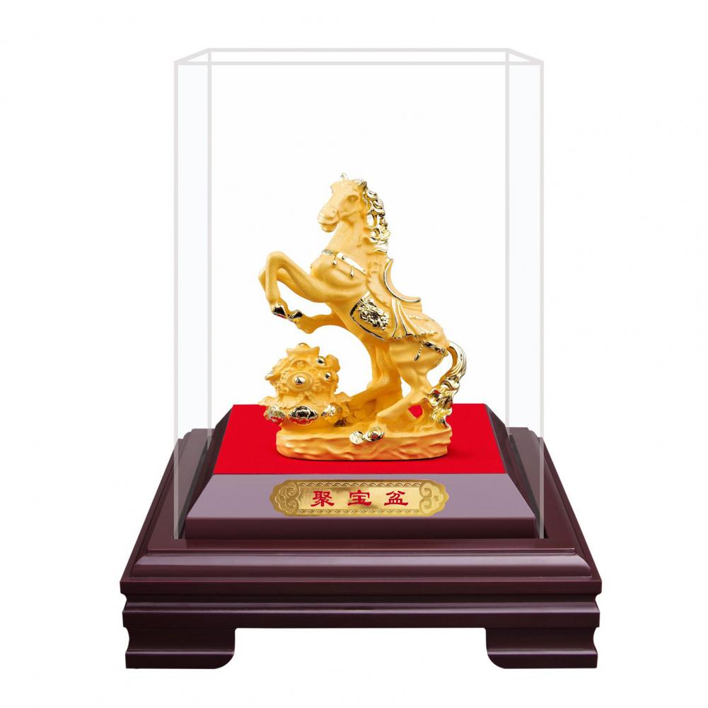 Horse Figurine Bring Good Luck Wealth Chinese Style Horse Statue Fengshui Decoration Home Office Desktop Ornament