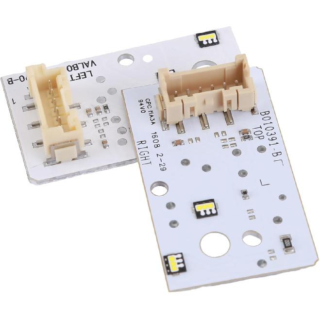 2Pcs LED DRL Board Chip Headlight Daytime Running Light Ballast for INFINITI QX30 Q30 2017-2019 Replaces B010390-B B010391-B Daytime Running Light