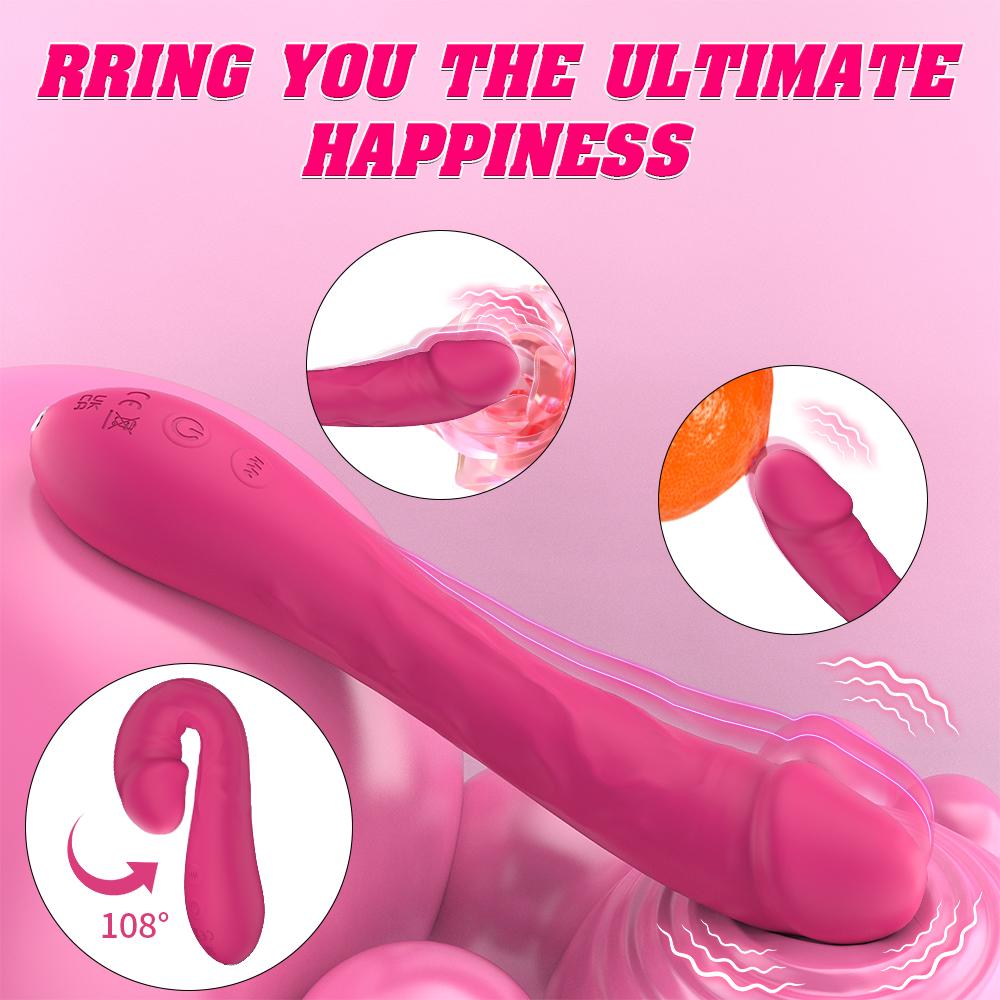 POMFW Dildo Sex Toys 12 Vabration Models Women Masturbator G Spot Vibrator Adult Anal Plug Silicone USB Charging