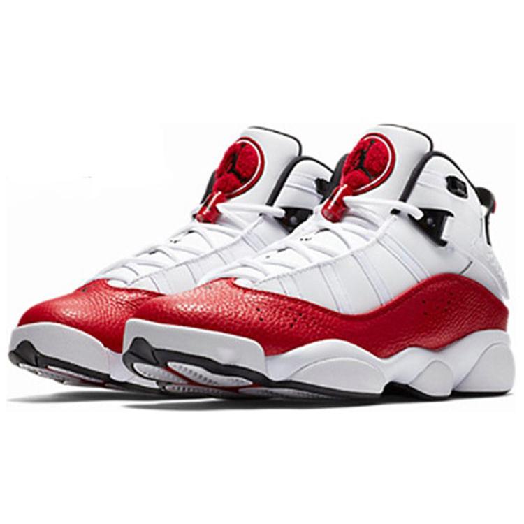 Jordan 6 Rings White University Red 322992-120