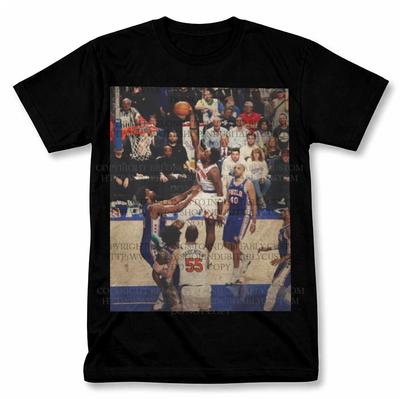 OG Anunoby Dunk New York Knicks Grafik T-Shirt Vintage Basketball Fan T-Shirt