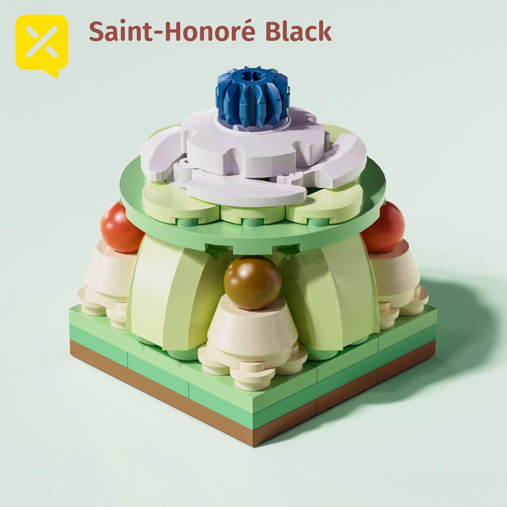 ToylinX Cake Blocks Toys 12 Types Plastic Cute Dessert Toys Model Building Blocks Girls Birthday Gift For Boys Girls and Friends