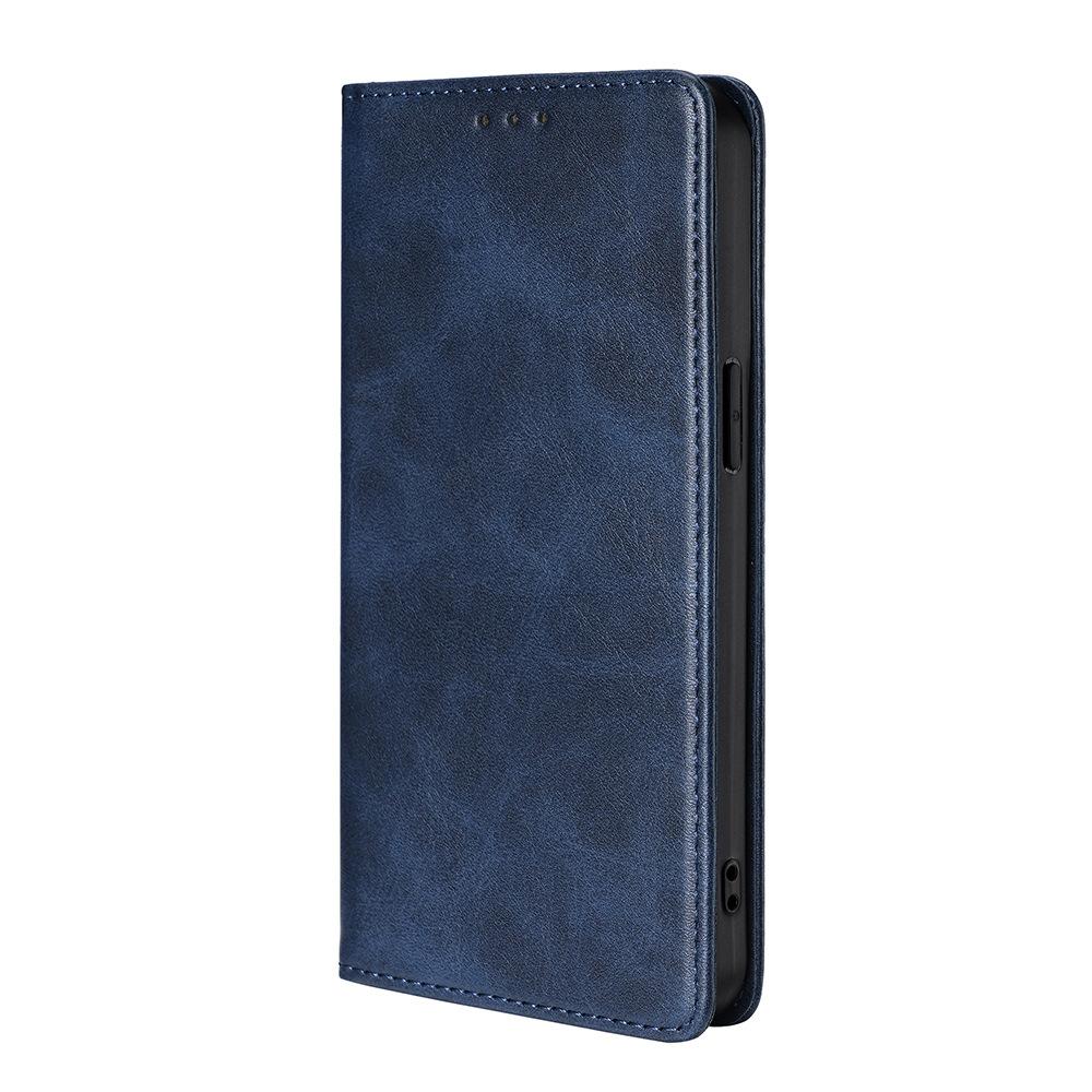 Wallet-style Phone Case for Redmi Note 13 4G, Leather, with Card Slot and Stand