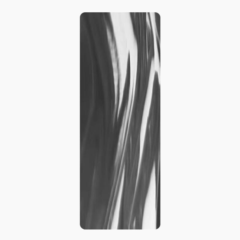 Two-Tone Matte PU Natural Rubber Yoga Mat