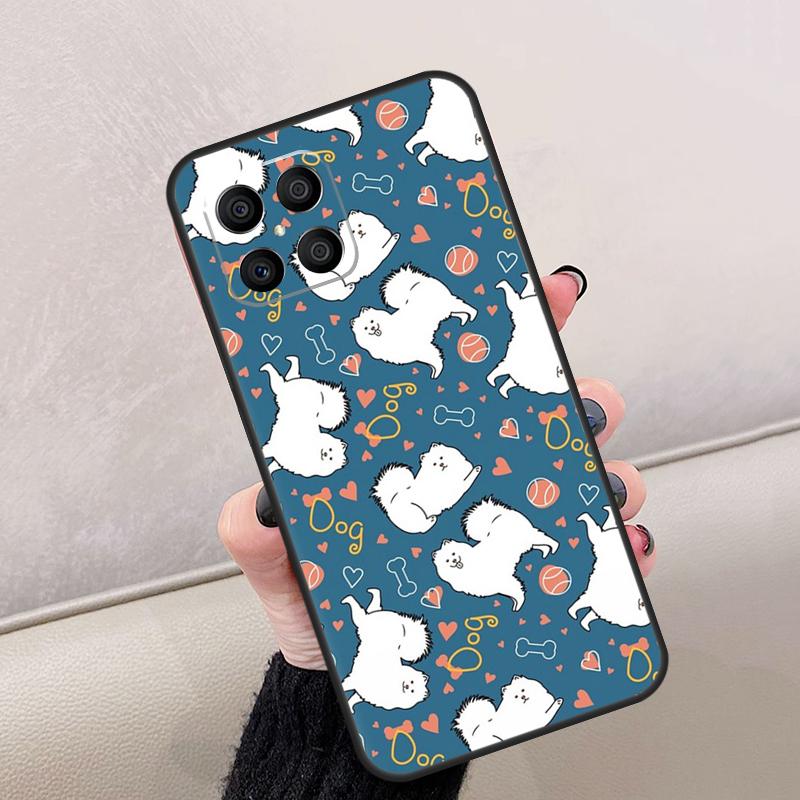 Japanese Spitz Dog For Honor Magic 8 6 7 Pro Case For Honor 400 Lite 200 50 70 90 X8c X8b X9a X9b X9c X9d Win RT