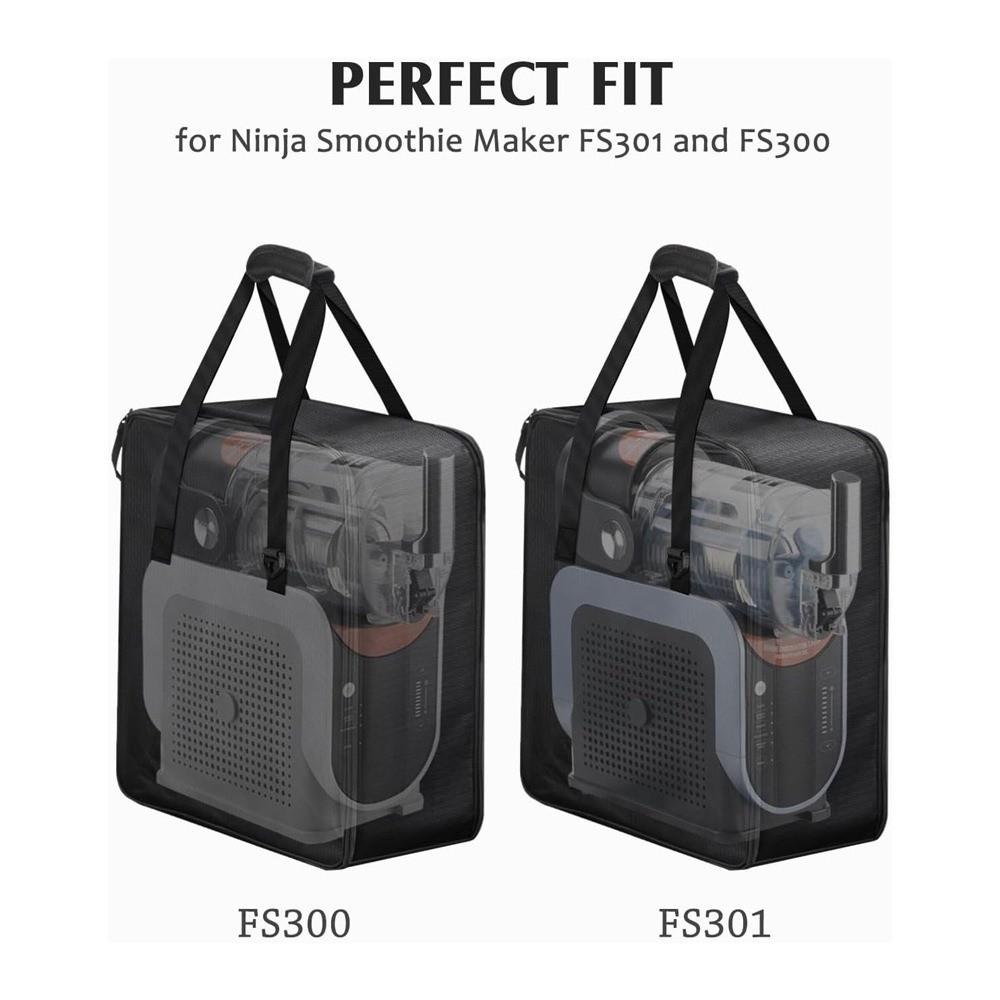 Portable Carrying Bag for Slushie Machine Frozen Drink Maker Travel Case for Compatible with Ninja Slushi Machine FS301/300