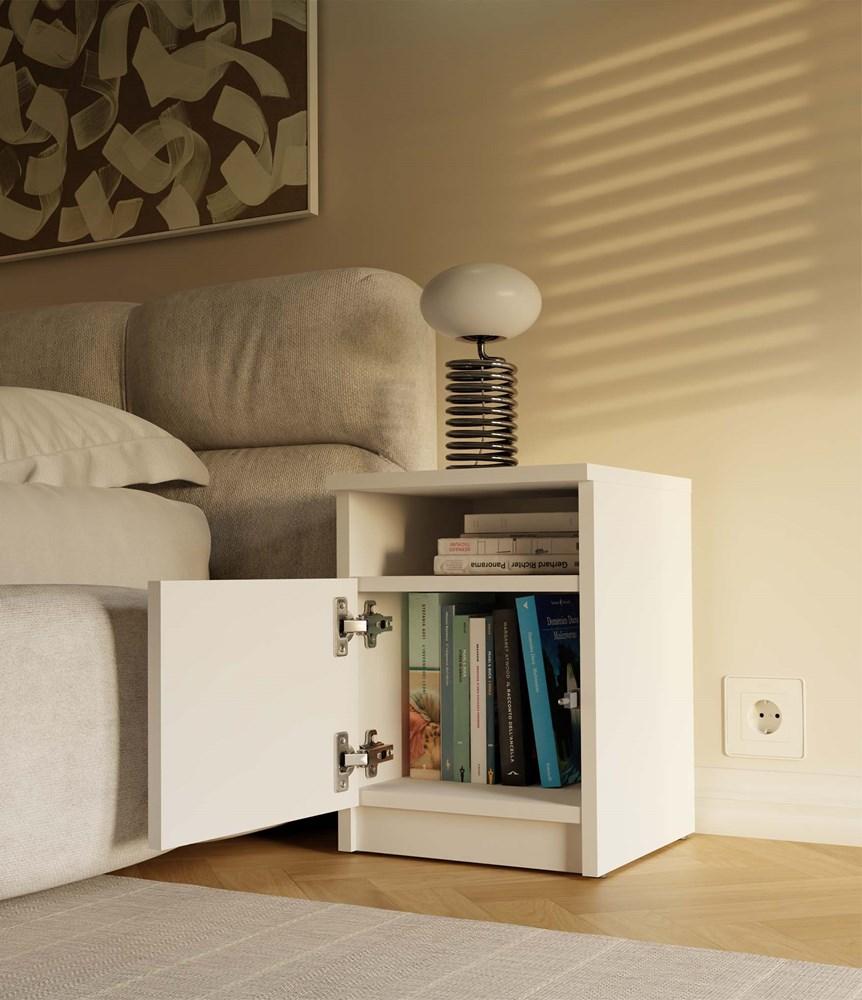 Nightstand Galax 30 1D White