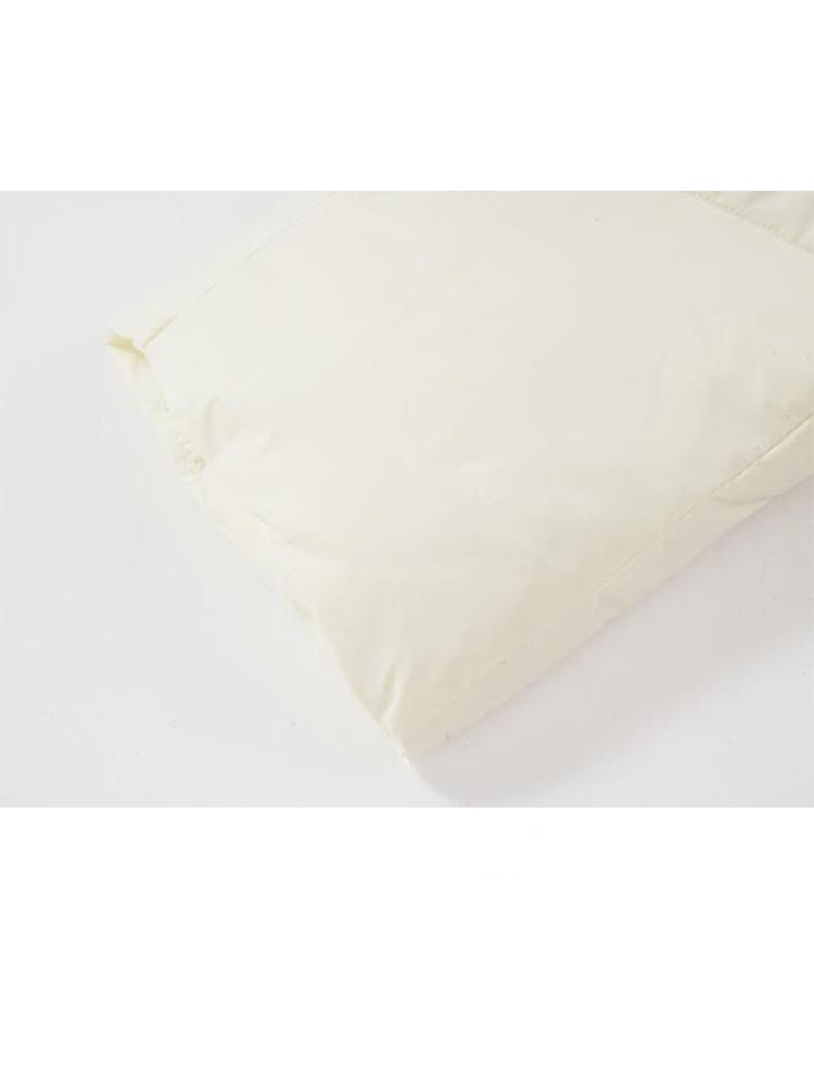 Winter Women Korean Vintage Padded Jacket Stand Collar Puffer Outwear Old Money Cute Core Thick Warm 2000s Aesthetic Designer